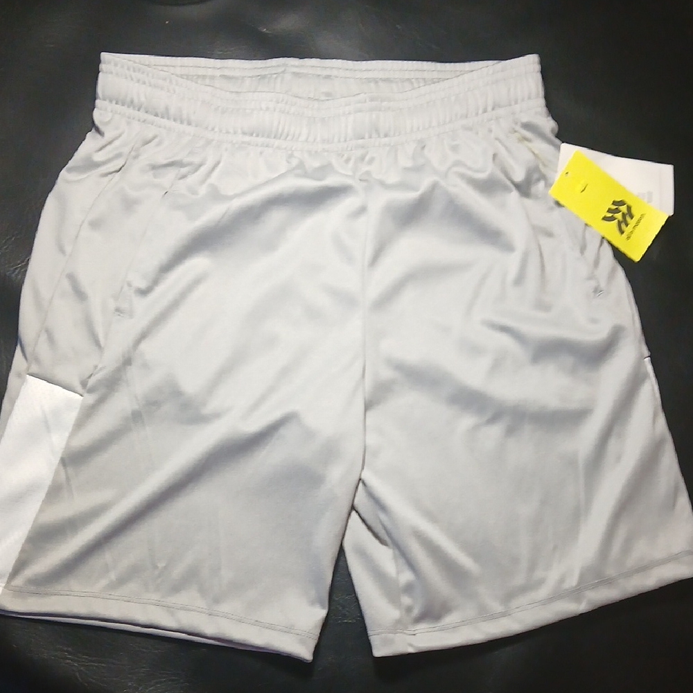 All in Motion Gray Athletic Shorts Lightweight Moisture-Wicking